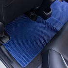 Килимки в салон EVA для Honda ENS1 2022- з підп'ятником Чорні-Синій кант 5 шт., фото 5