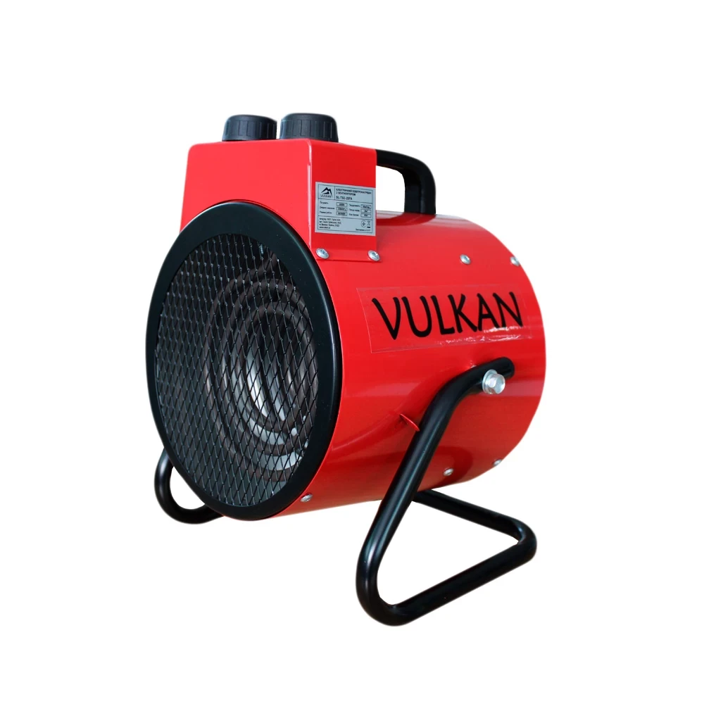 Електрична теплова гармата Vulkan 2 кВт 220В TSE-20FA 165 м3/год