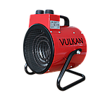 Теплова гармата Vulkan 2 кВт 220В TSE-20FA 165 м3/год, фото 3