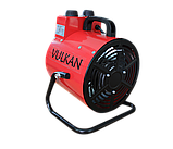 Електрична теплова гармата Vulkan 2 кВт 220В TSE-20FA 165 м3/год, фото 3