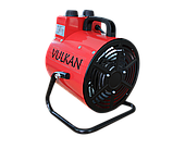 Теплова гармата Vulkan 2 кВт 220В TSE-20FA 165 м3/год, фото 4