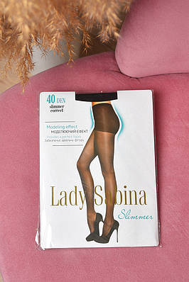 Колготи жіночі 40 ДЕН чорного кольору розмір 2 171055T Безкоштовна доставка