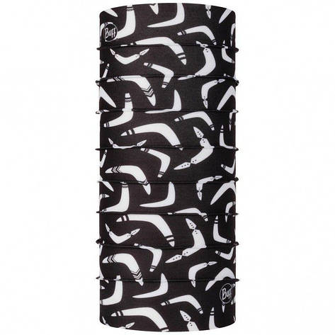 Шарф-труба дитячий (8-12) Buff Kids Coolnet UV+, Murogo Black (BU 122540.999.10.00), фото 1