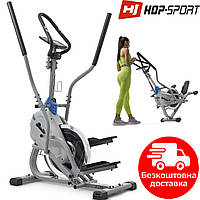 Орбитрек магнитный Hop-Sport HS-400B Icon серебристый Вес пользователя: до 120 кг