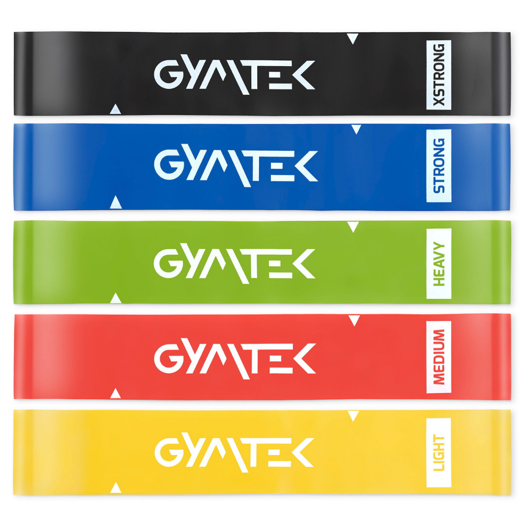 Набор резинок для фитнеса Gymtek 0,5-30 кг. / Фитнес-резинки - фото 2 - id-p2071219236