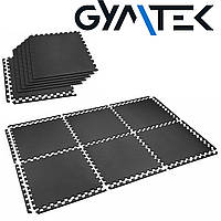 Мат-пазл Gymtek EVA 121х181,5х1см 6 частей черный G-66095