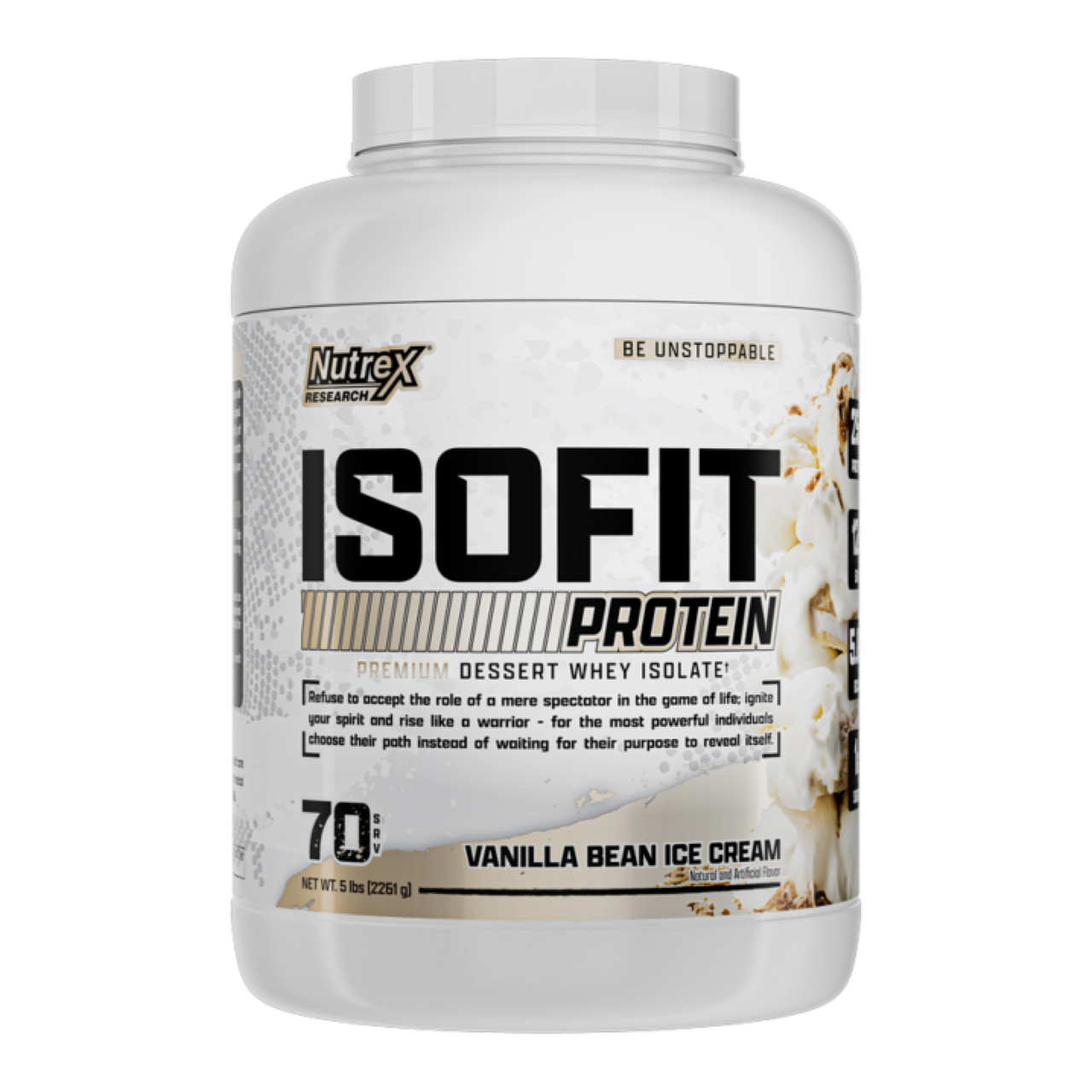 Isofit - 70srv Vanilla Bean Ice Cream, фото 1