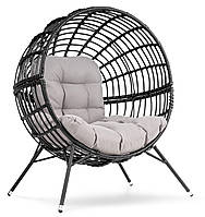 Садовое кресло Di Volio Arancia черно-серый / Мебель для сада и дачи