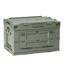 Ящик для зберігання речей Naturehike NH20SJ036 Teal Blue PP box L 80 л