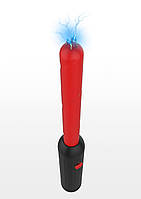 Електростимулятор Стік Taboom Prick Stick Electro Shock Wand червоно-чорний, 34 см  Амур