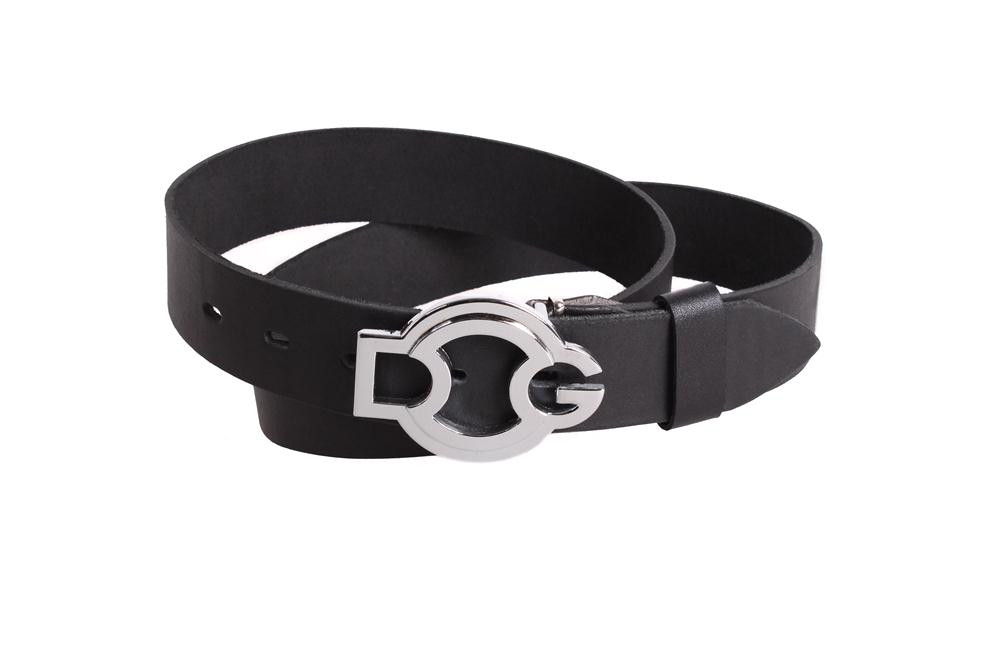 Чоловічий ремінь з натуральної шкіри під джинси 49120 чорний, фото 1