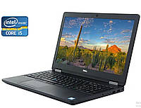 Ноутбук Б-класс Dell Latitude E5570 / 15.6" (1366x768) TN / Intel Core i5-6440HQ (4 ядра по 2.6 | всё для