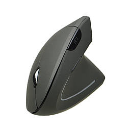 Миша вертикальна бездротова оптична Rowell V7 Grey (97274)