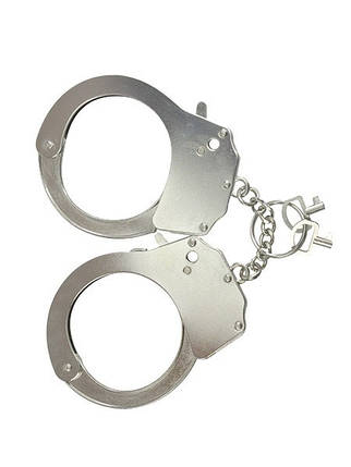 Наручники металеві Adrien Lastic Handcuffs, фото 1