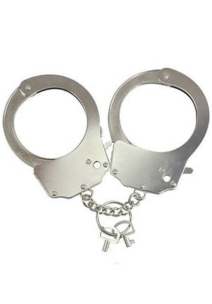 Наручники металеві Adrien Lastic Handcuffs, фото 2