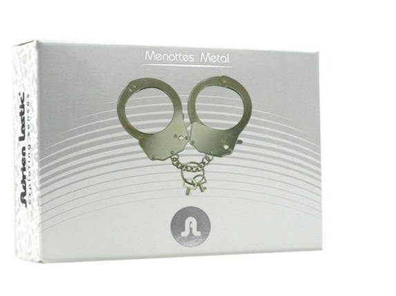 Наручники металеві Adrien Lastic Handcuffs, фото 3