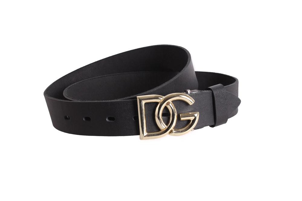 Чоловічий ремінь з натуральної шкіри під джинси 49123 чорний, фото 1