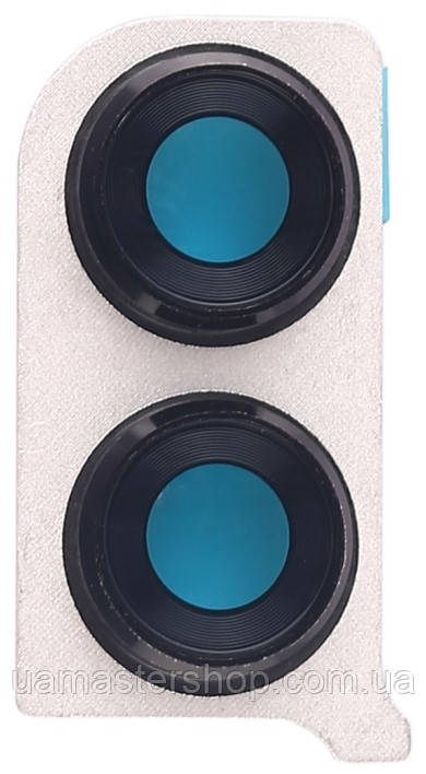 Скло камери Honor 8X з рамкою чорного кольору, фото 1