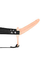 Страпон с вибрацией Fetish Tentation Vibrating Strap-On with Dildo Flesh AIW Or2267, фото 2