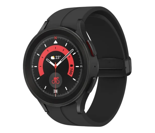 Смарт-годинник Samsung Galaxy Watch 5 Pro 45 мм чорний (SM-R920NZKAEUE)