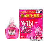 Wibi B-12 краплі для очей з вітамінами від почервоніння Японські 15мл, фото 2