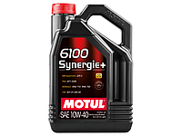 Масло моторное 10W-40 полусинтетика 5 л Motul 6100 Synergie+ A3/B4 SN/CF 108647