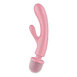 Вібратор Satisfyer Triple Lover (Pink), фото 2