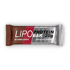 Протеїнові батончики Lipobar Lipobar 50 г Chocolate Chery