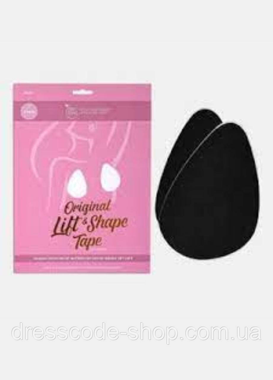 Одноразові наклейки на груди 2 пари Original Lift & Shape Tape від Perky Pear Чорні One size C-D