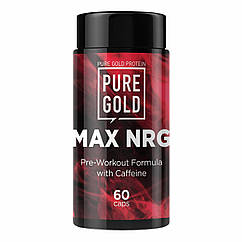 Передтренувальний комплекс Pure Gold Max NRG 60 капсул