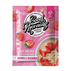 Вівсянка Vale Good Morning Oatmeal 30х40 г Milk Strawberry