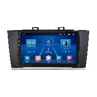 Штатная магнитола Lesko для Subaru Legacy VI 2014-2017 экран 9" 4/64Gb 4G Wi-Fi GPS Top