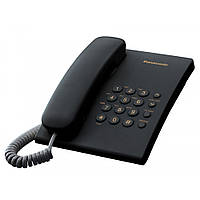 Телефон стационарный Panasonic KX-TS2350UAB проводной Черный