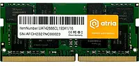 Оперативная память для ноутбука ATRIA 16 GB SO-DIMM DDR4 2666 MHz (UAT42666CL19SK1/16)