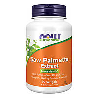 Экстракт пальметто Now Foods Saw Palmetto Extract 80mg 90 sgels