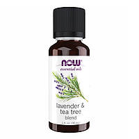 Эфирные масла, смесь лаванды и чайного дерева Now Foods Levander Tea Tree Oil 30 ml