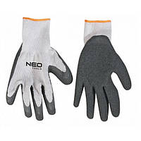 Рабочие перчатки с защитой ладони Neo Tools 97-601 с латексным покрытием XL