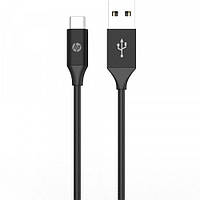 Кабель HP DHC-TC102-1M USB AM-Type-C M 1м в оплетке черный