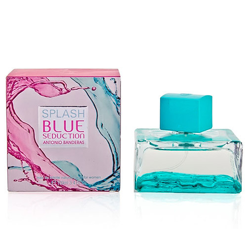 Antonio Banderas Splash Blue Seduction For Woman туалетная вода 100 ml. (Антоніо Бандерас Сплеш Блу Седакшн)