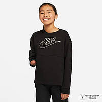 Реглан детский Nike U Flyease Play Crew DM8539-010 (DM8539-010). Спортивные регланы для детей. Спортивная