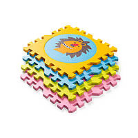 Дитячий килимок-пазл Цифри та Звірі WCG EVA 30х30х1,2 - 1 шт