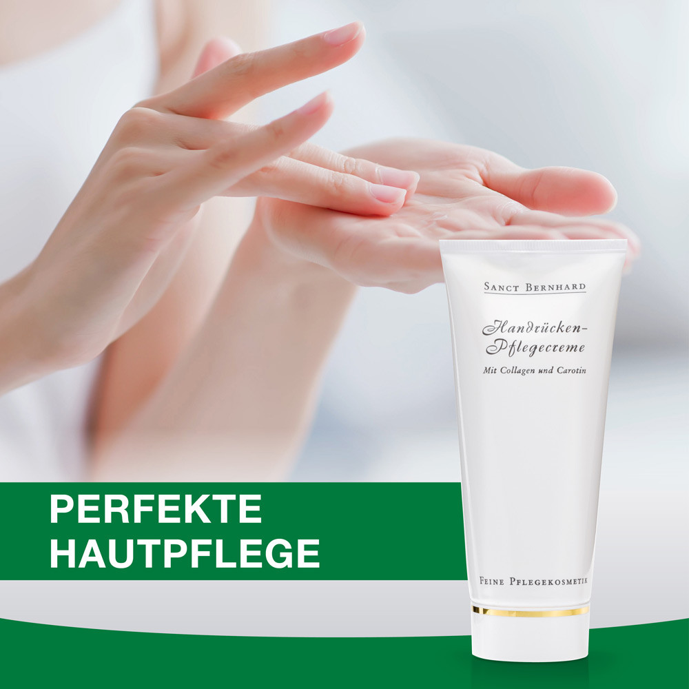 Крем для догляду за шкірою рук з колагеном та кератином на рослинній основі, 100 мл. "Sanct Bernhard", Німеччина, фото 1