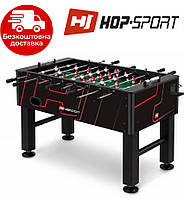 Настольный футбол Hop-Sport Evolution Black/Red / Д 140 см х Ш 75,5 см х В 86,5 см