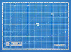 Килимок Santi самовідновлюваний для різання, А3