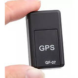 Невеликий портативний GPS-трекер відстеження руху GF-07 Малий трекер, фото 3