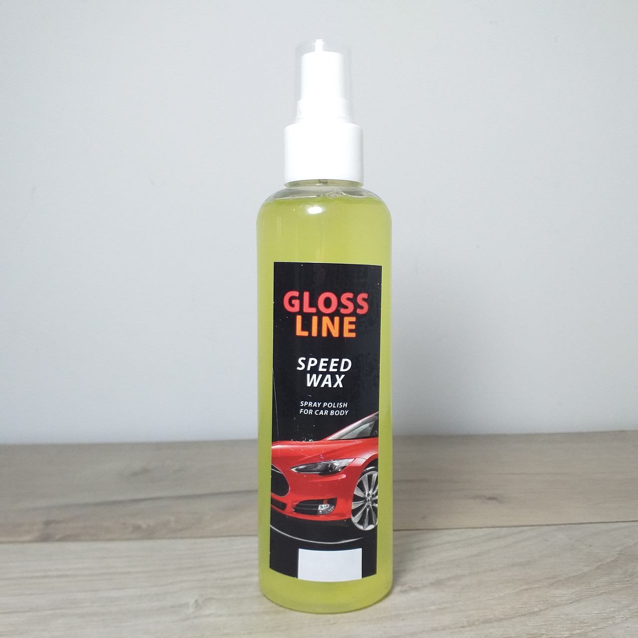 Моментальний глянсовий спрей поліроль для кузова авто Gloss line Speed Wax 200мл (X-379)