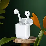 Бездротові Bluetooth навушники вкладиші з мікрофоном Remax Proda PD-BT230 ENC для телефона білі, фото 5