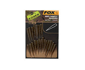 Хвостовик Fox Edges Camo Micro Anti Tangle Sleeves x 25