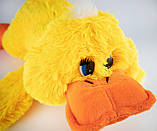 М'яка іграшка Zolushka Качка Крякря 45см жовта (ZL421), фото 2