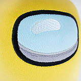 М'яка іграшка Weber Toys космонавт Among Us 27 см жовтий (WT6662), фото 3